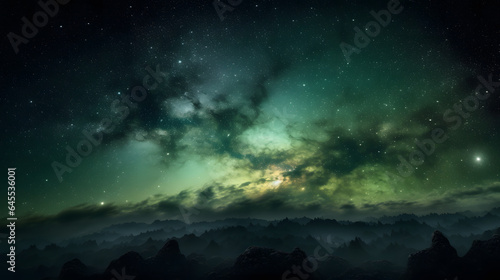 星雲銀河の背景 No.087 The Background of the Nebula Galaxy Generative AI © Lumin5e616f1