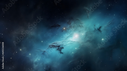                       No.089  The Background of the Nebula Galaxy Generative AI