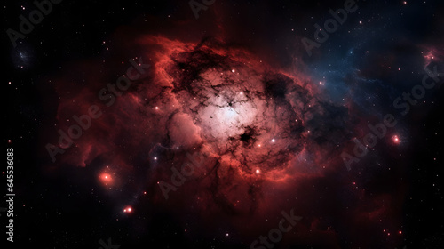 星雲銀河の背景 No.094 The Background of the Nebula Galaxy Generative AI