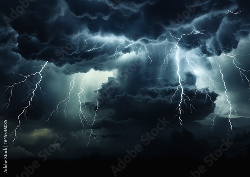 closeup sky lightning coming banner underslung jaw fury falls ground dusk lighting forests surrounding grey tremors
