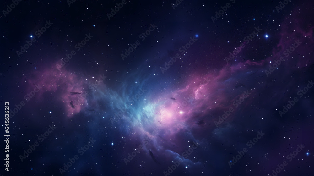 星雲銀河の背景 No.105  The Background of the Nebula Galaxy Generative AI