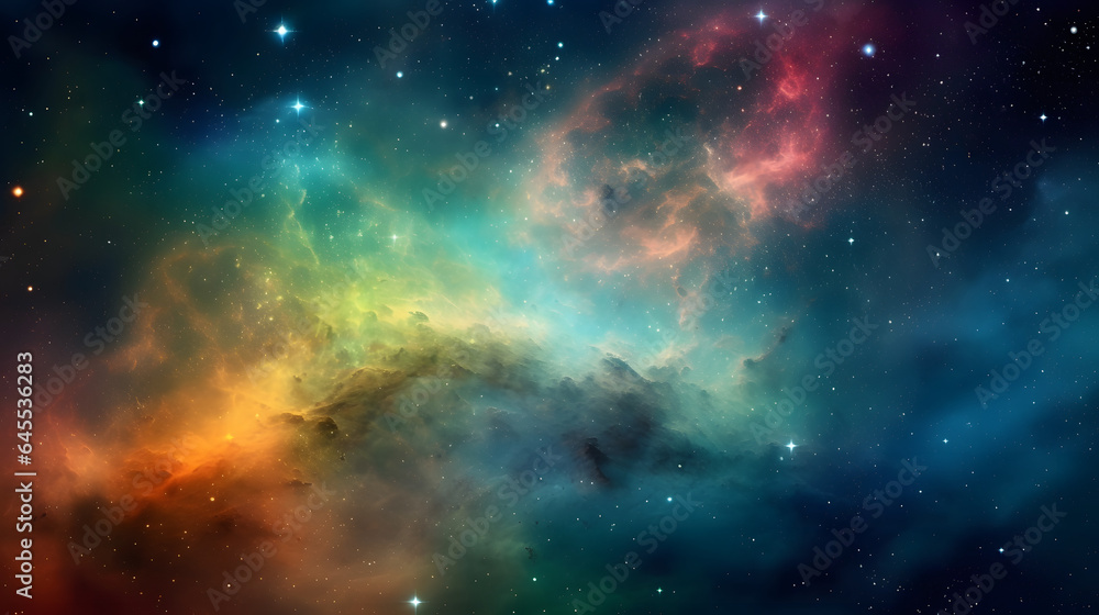 星雲銀河の背景 No.118 The Background of the Nebula Galaxy Generative AI 星雲銀河の背景 No.118 The Background of the Nebula Galaxy Generative AI