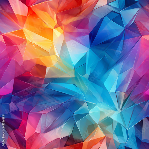 kaleidoscope dreams mesmerizing rainbow fragments seamless, pattern, texture, background