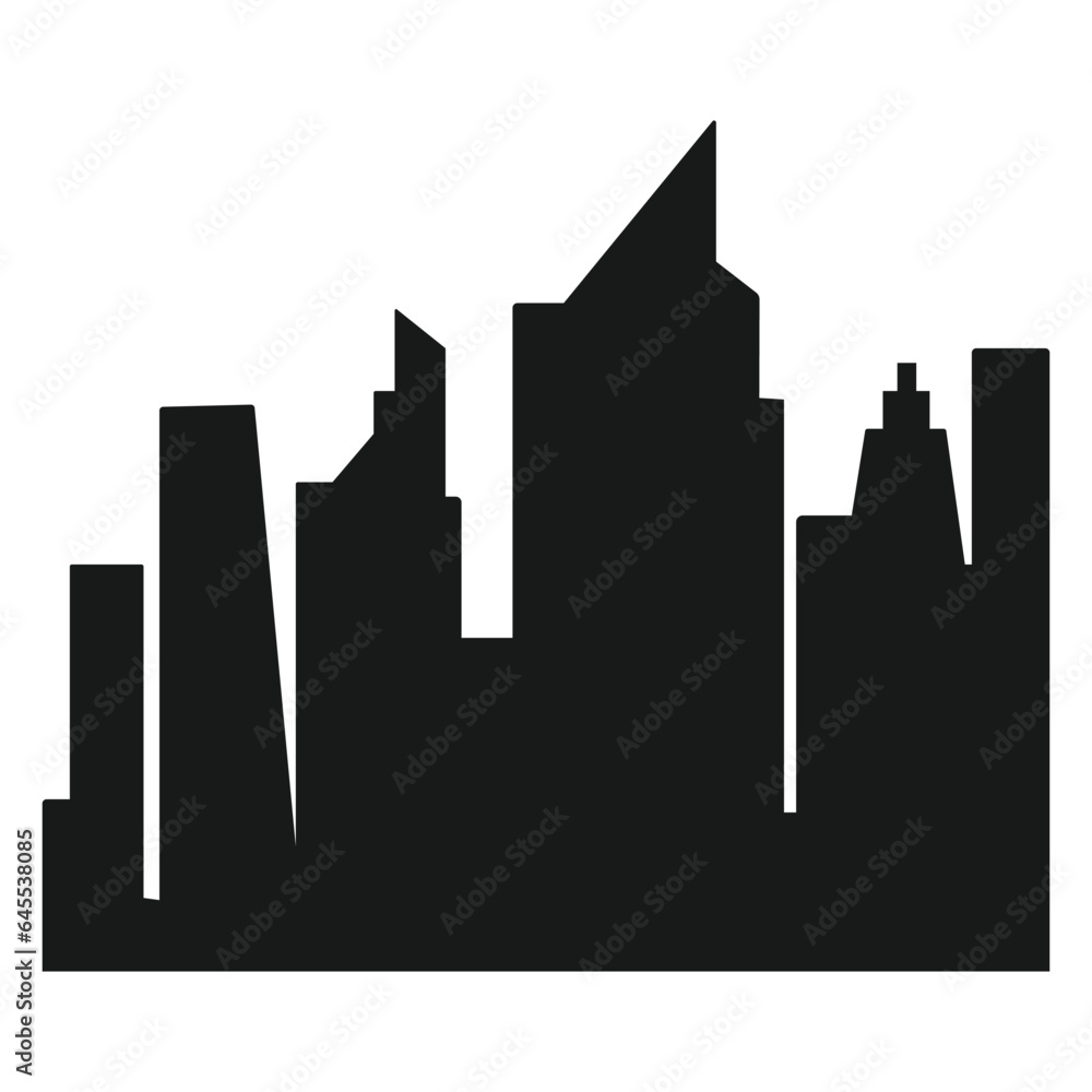 City Skyline animated trailer background