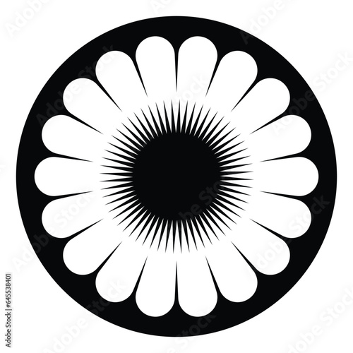 contact lens icon vector