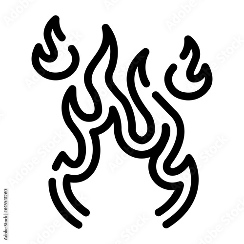 fire Line Icon