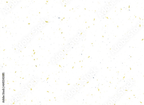 Luxury white Japanese paper studded with gold leaf. 