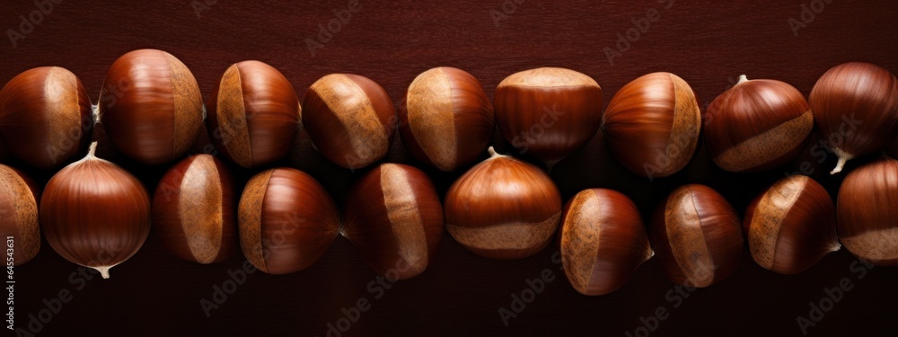 Rustic Fall Charm: Chestnuts and Coloring Pages on a Plain Background Rustic Fall Charm: Chestnuts and Coloring Pages on a Plain Background