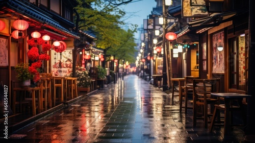 Bustling Shopping District In Kyoto, © sirisakboakaew