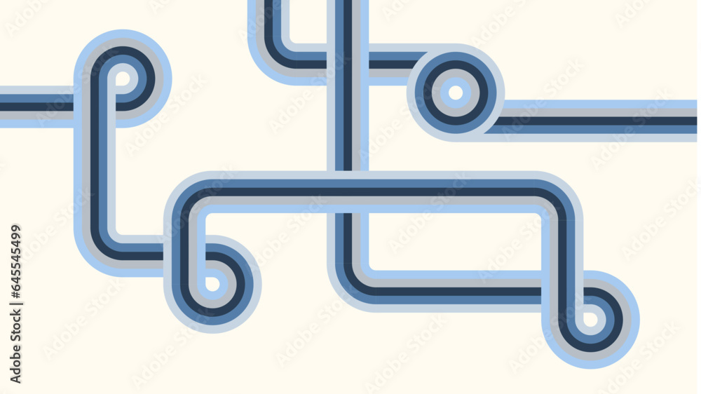 Multi colored lines in pipelines style. Abstract pattern. Vintage color scheme. Multi colored lines in pipelines style. Abstract pattern. Vintage color scheme.