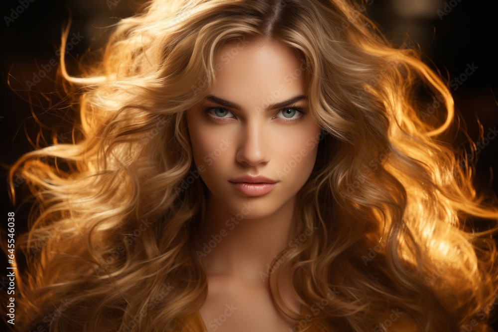 Fototapeta premium 美しい女性のポートレート,Generative AI AI画像