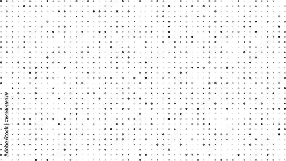 Grunge Halftone Texture. Halftone dot pattern background texture overlay grunge distress linear vector. Grunge halftone background with dots.	
