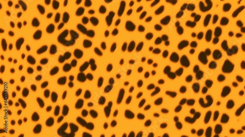 Leopard skin pattern minimalistic shapes sharp detail generative ai