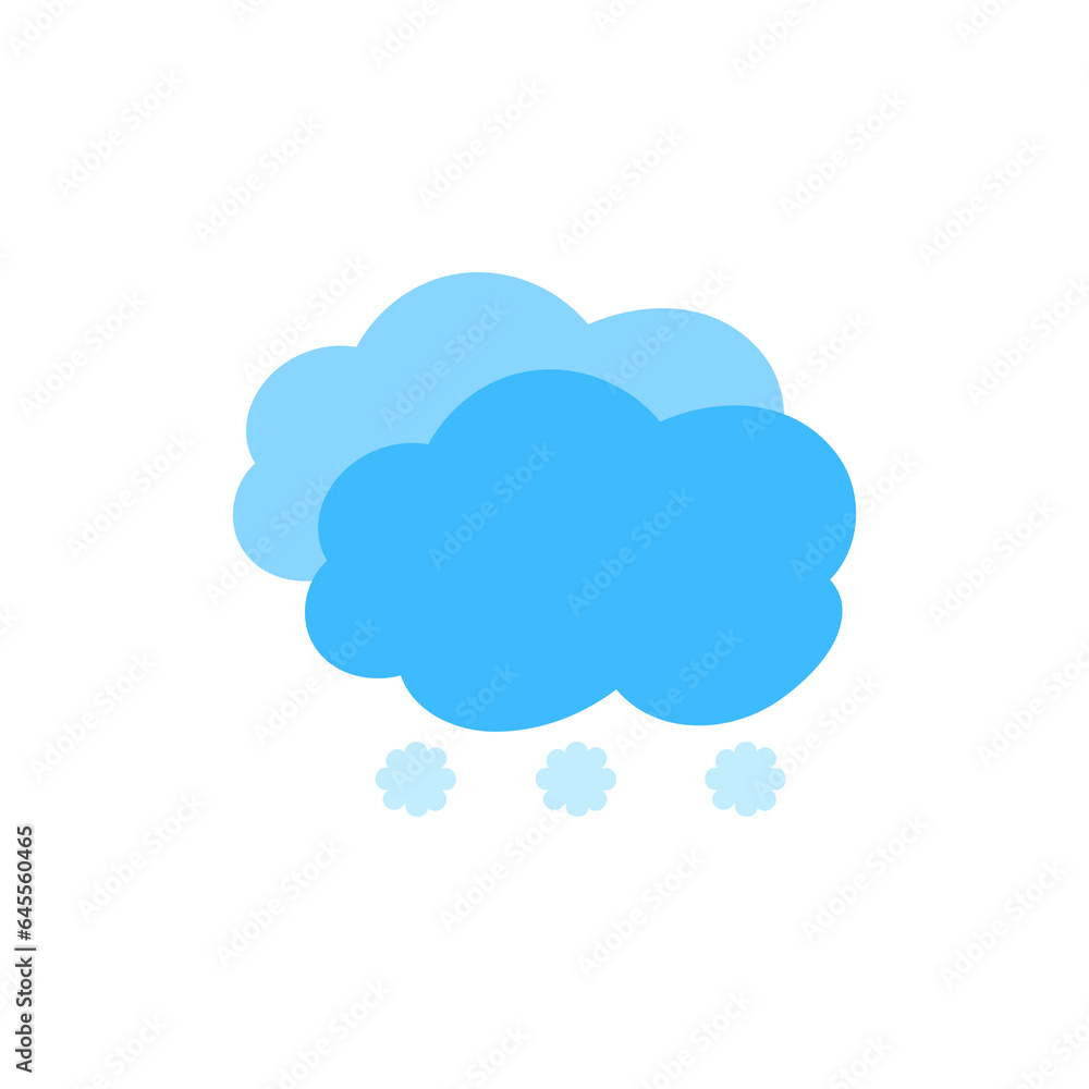 weather icon set sun rain thunderstorm dew wind snow cloud night sky for forecast