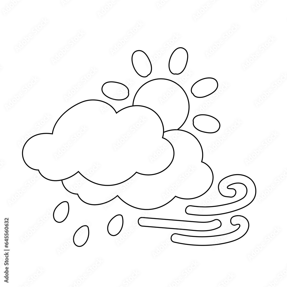 weather icon set sun rain thunderstorm dew wind snow cloud night sky for forecast weather icon set sun rain thunderstorm dew wind snow cloud night sky for forecast