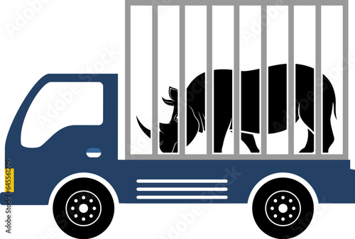 Simple truck with rhino rescue