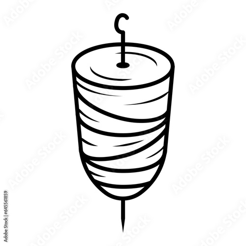 Shawarma meat icon