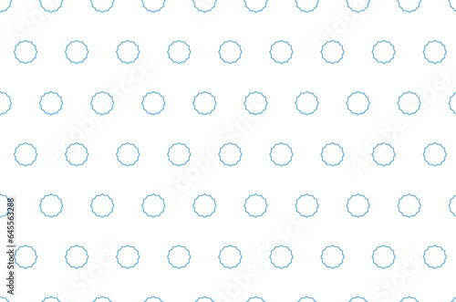 Digital png illustration of rows of blue decorative pattern on transparent background