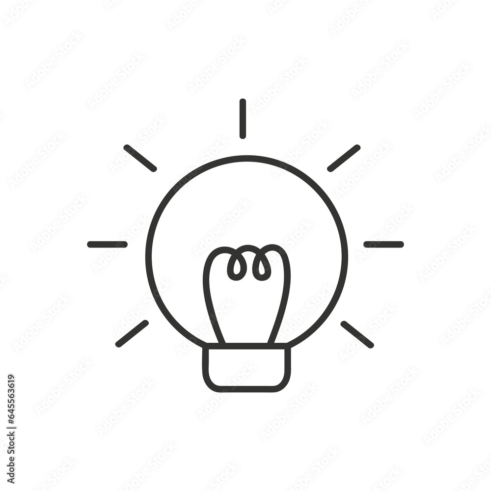 The light bulb is full of ideas And creative thinking, analytical thinking for processing. Light bulb icon vector. ideas symbol illustration. The light bulb is full of ideas And creative thinking, analytical thinking for processing. Light bulb icon vector. ideas symbol illustration.