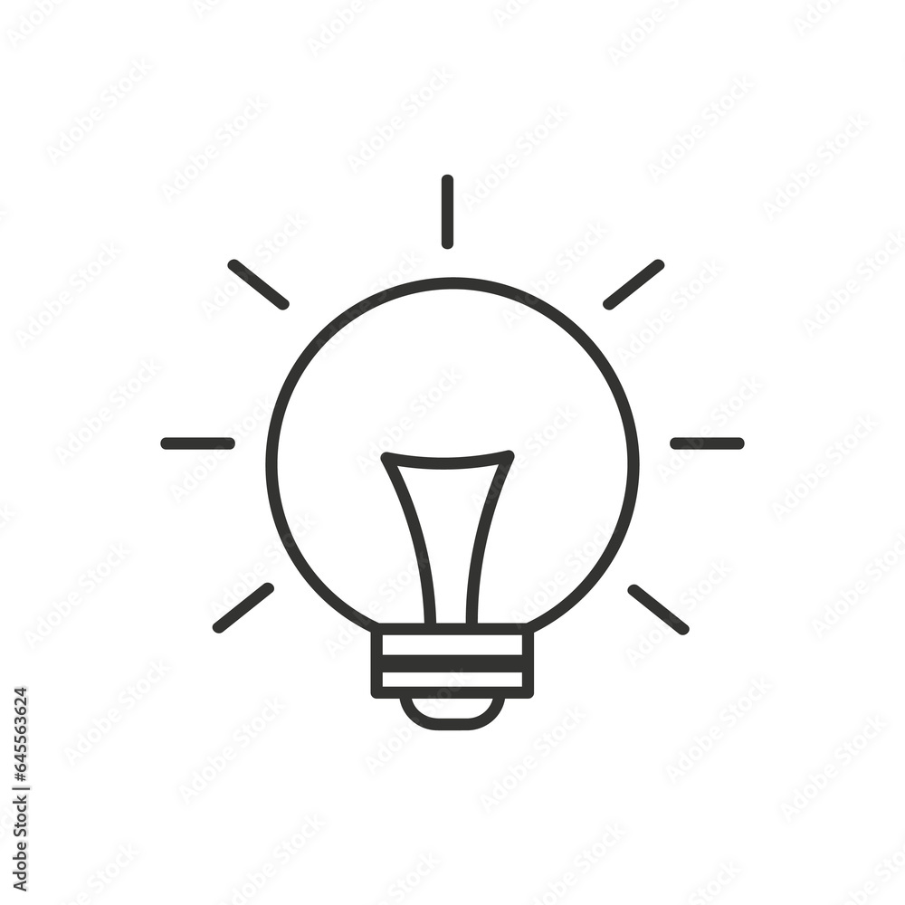 The light bulb is full of ideas And creative thinking, analytical thinking for processing. Light bulb icon vector. ideas symbol illustration. The light bulb is full of ideas And creative thinking, analytical thinking for processing. Light bulb icon vector. ideas symbol illustration.