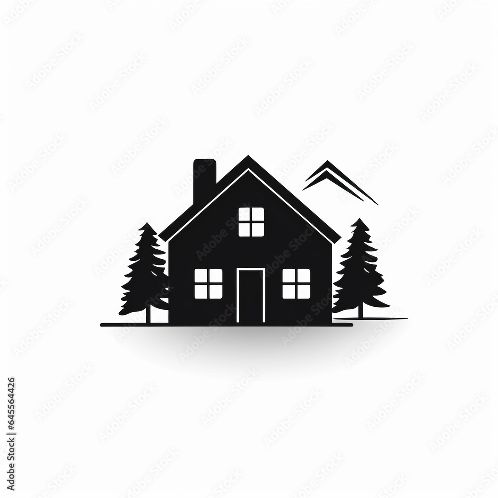 House icon, simple, versatile, design, real estate, navigation, symbol