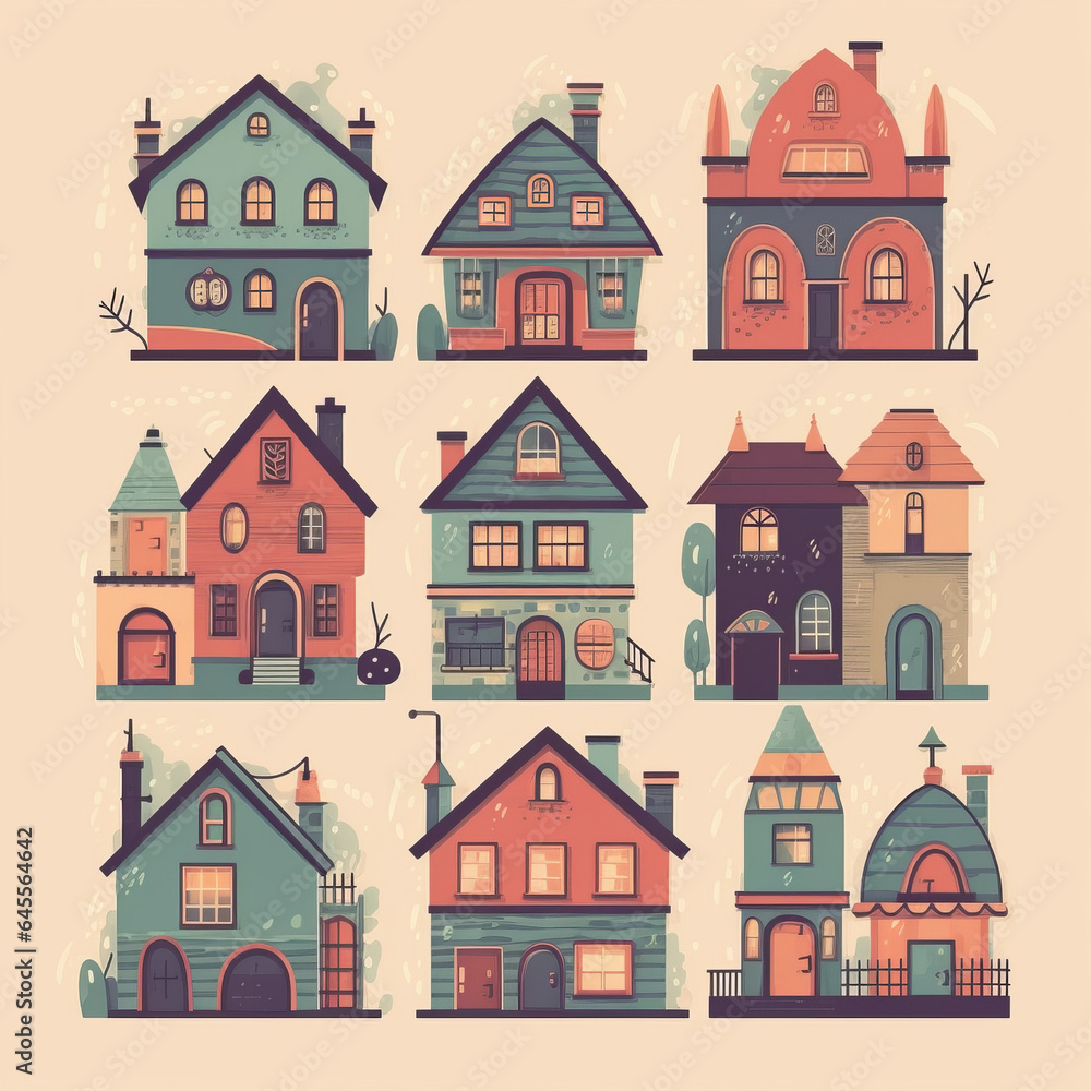 House icon, simple, versatile, design, real estate, navigation, symbol