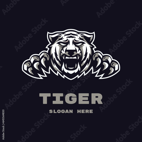 Tiger mascot vector