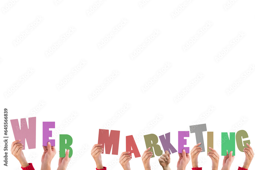 Digital png illustration of hands with wer marketing text on transparent background Digital png illustration of hands with wer marketing text on transparent background
