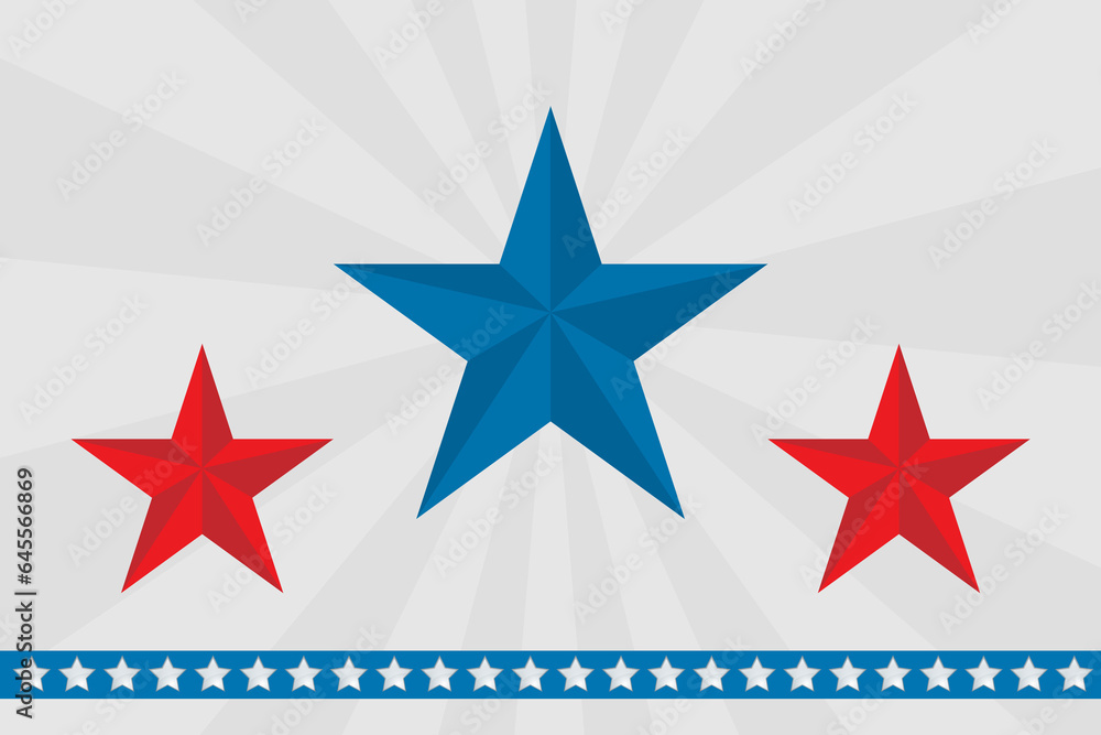 Digital png illustration of blue and red stars on grey and on transparent background Digital png illustration of blue and red stars on grey and on transparent background