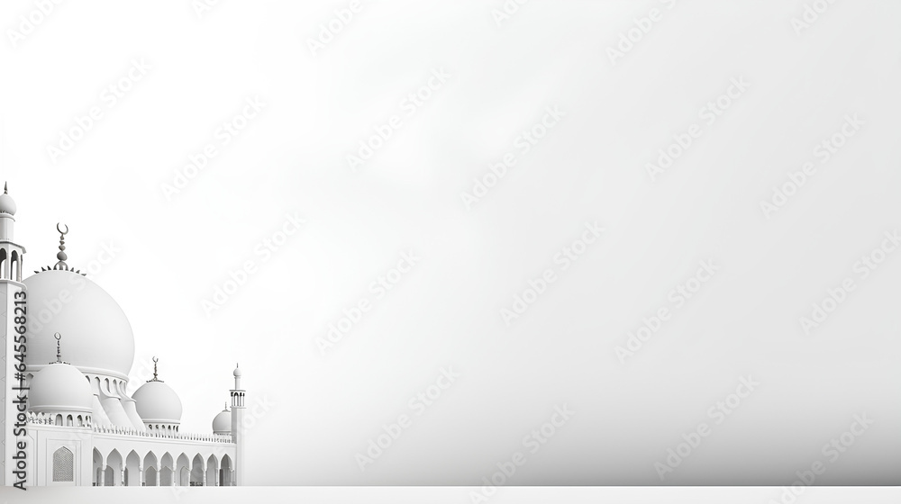 Ramadan background, solid, empty