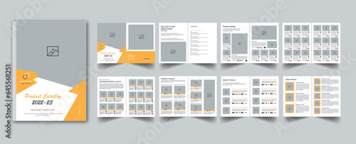 Product Catalogue & modern a4 product catalog design template, Minimalist product brochure template design