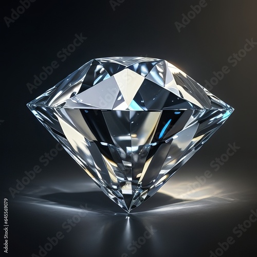 Diamond Crystal Luxury Stone Gemstone. Infinite Sparkle: Diamond Crystal Allure.