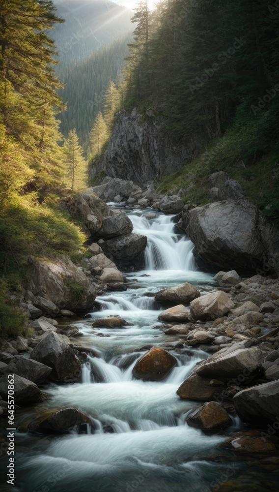 Peak of Serenity: The Art of Mindfulness, Generative AI Peak of Serenity: The Art of Mindfulness, Generative AI