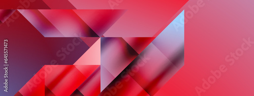 Captivating vector abstraction. Triangles interlock in mesmerizing dance, crafting dynamic geometric backdrop. Fusion of shapes and angles creates artful symphony of modern design