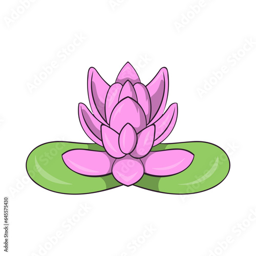 Flower icon symbol vector image. Illustration of the beautiful daisy floral design image