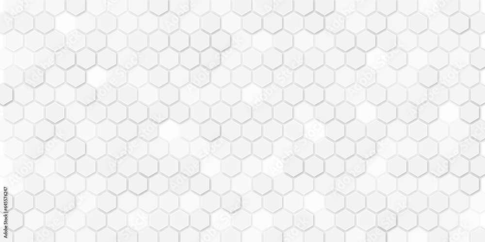 Abstract white texture background hexagon. Abstract simple geometric hexagon pattern. Abstract white texture background hexagon. Abstract simple geometric hexagon pattern.