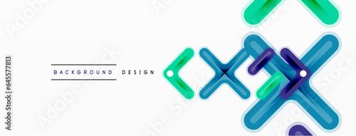 Cross line background minimal geometric template. Design for wallpaper, banner, background, landing page, wall art, invitation, prints, posters