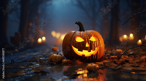 halloween pumpkin, halloween pumpkin on a halloween, background