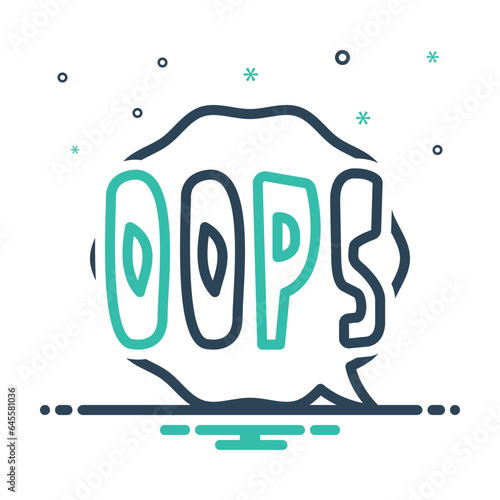 Mix  icon for oops 