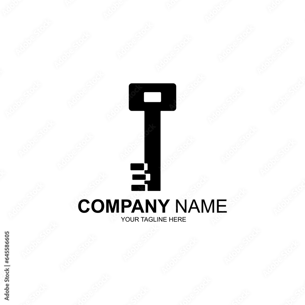 Luxury key icon. Template. Luxury sign Vector illustration. Luxury key icon. Template. Luxury sign Vector illustration.