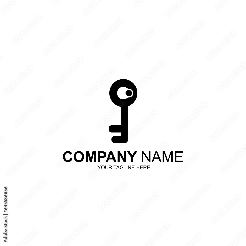Luxury key icon. Template. Luxury sign Vector illustration. Luxury key icon. Template. Luxury sign Vector illustration.