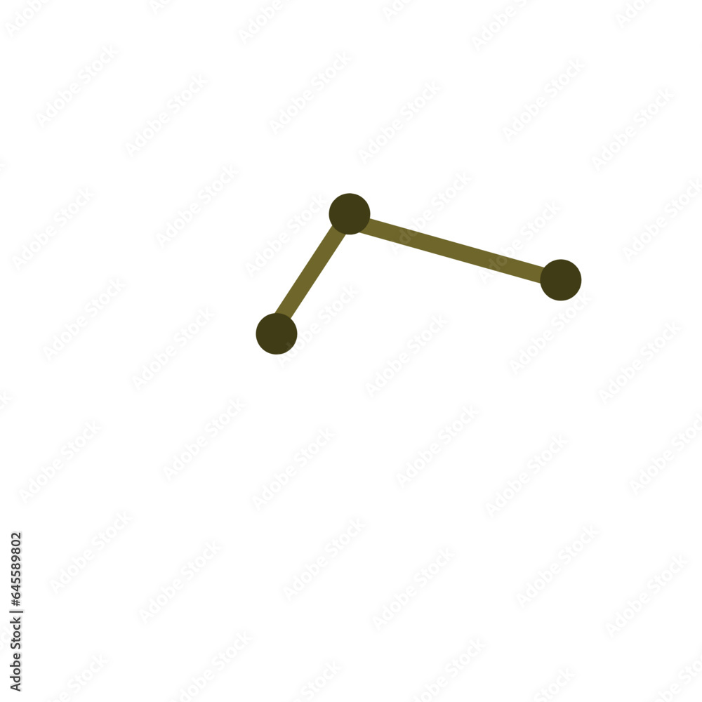 Corynebacterium diphtheriae flat icon Corynebacterium diphtheriae flat icon