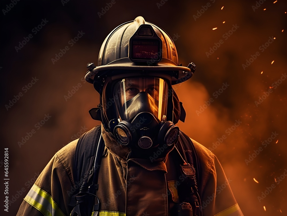 Mut und Entschlossenheit: Das Gesicht der Feuerwehr Mut und Entschlossenheit: Das Gesicht der Feuerwehr