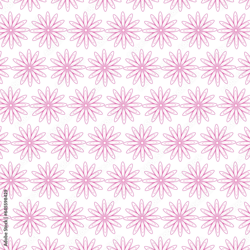 pink pattern, seamless pink flower pattern, 