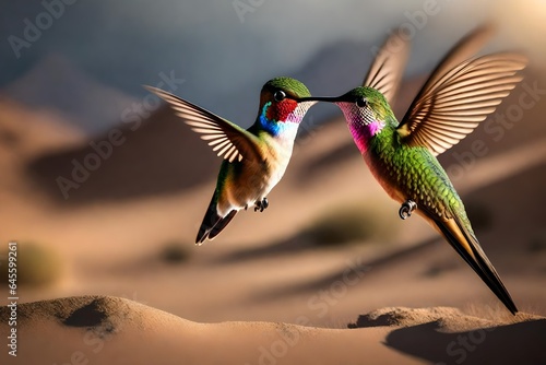 hummingbird in flight © Ahmad