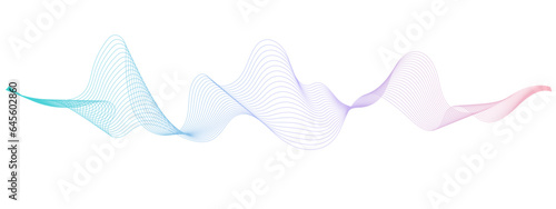 Abstract voice sound wave pattern element, Voice sound wave liens and audio technology background.