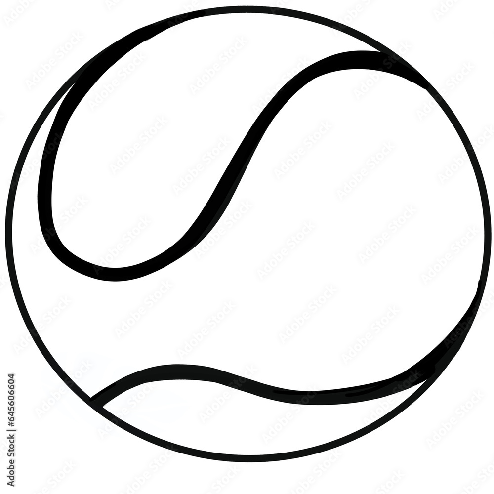 Tennis ball. Tennis ball.