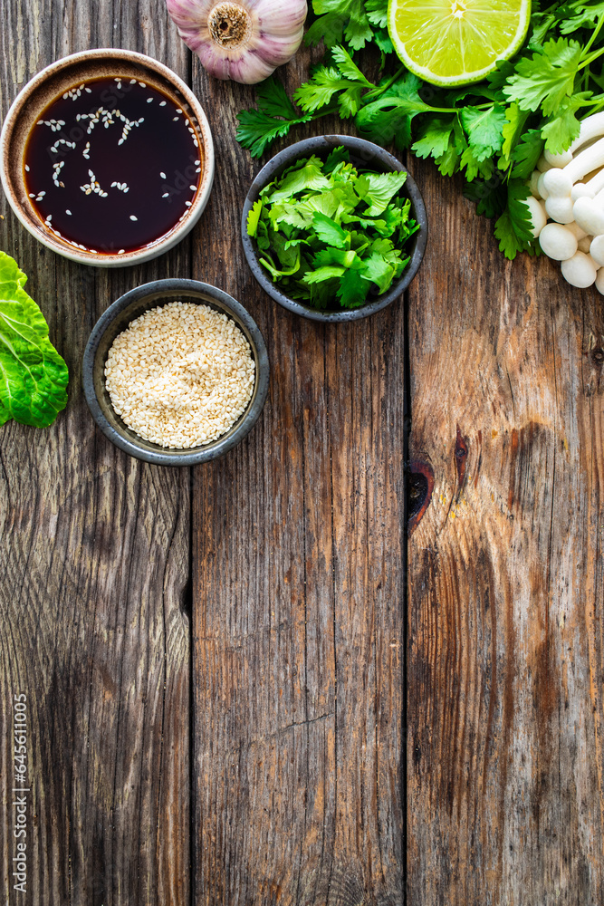 Empty wooden table - empty boards with food ingredients
Empty wooden table - empty boards with food ingredients