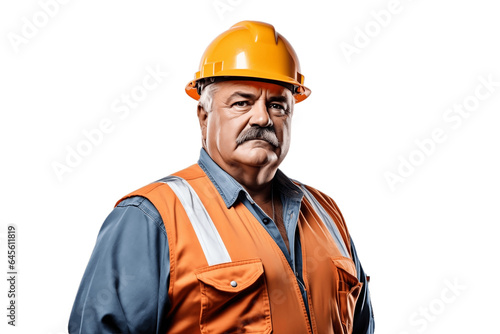 Foreman Isolated on transparent background, Generative Ai