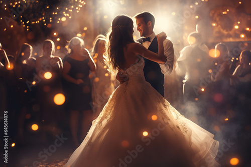 Wallpaper Mural couple dancing in the night Torontodigital.ca